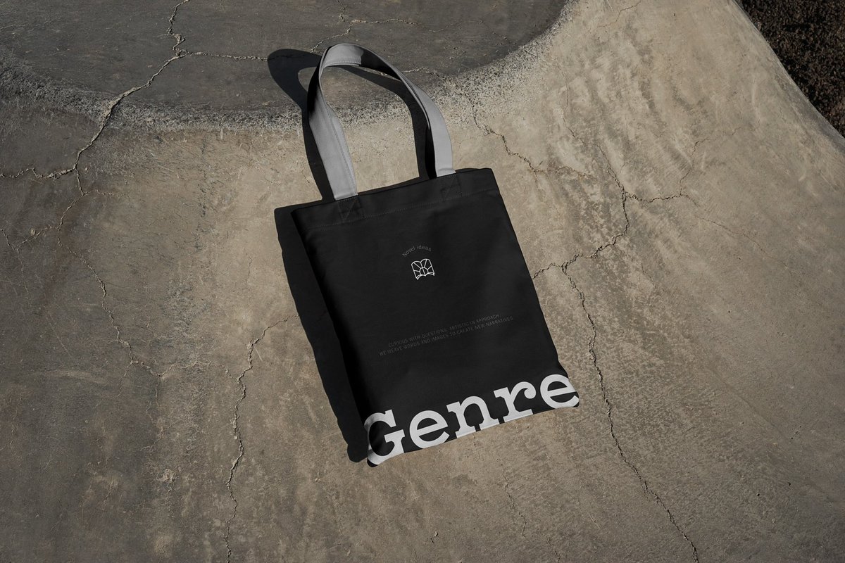 Love a quality mock-up, especially with concrete skatepark vibes.