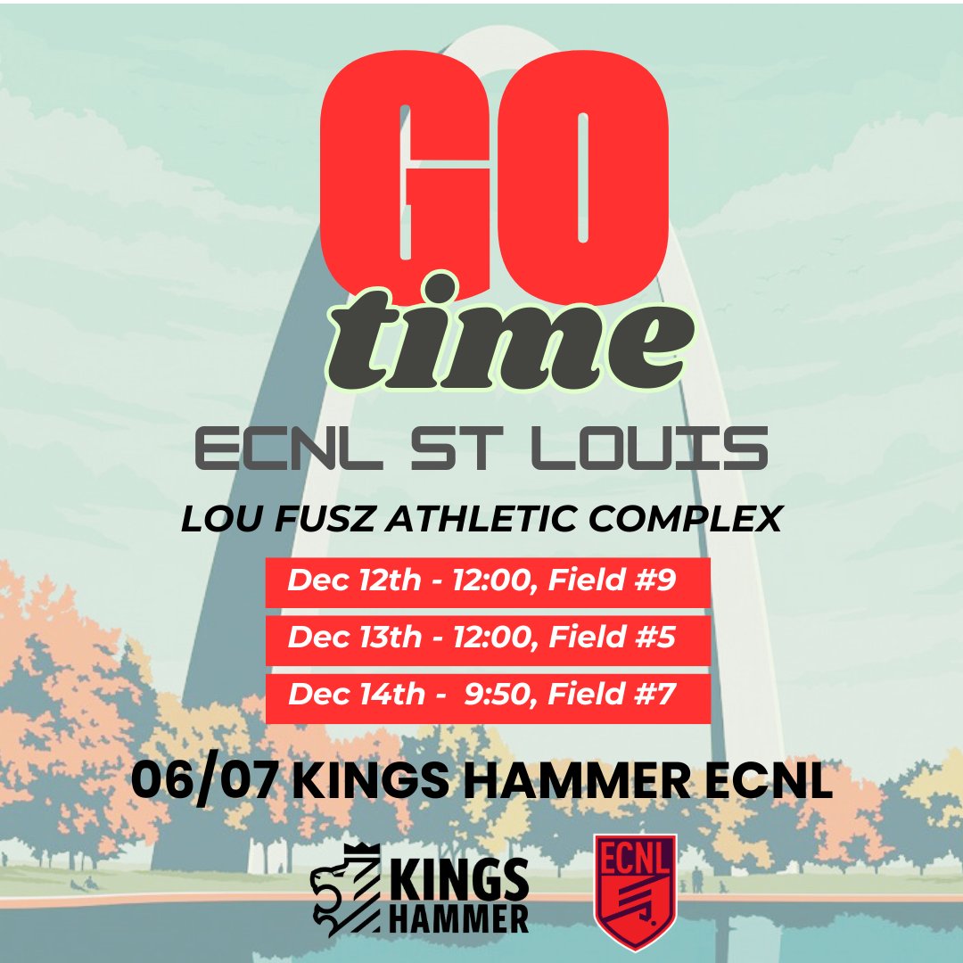 T Minus 3 days!  See everyone in The Lou!!  #ECNLSTL  <a href="/kingshammer/">Kings Hammer</a>