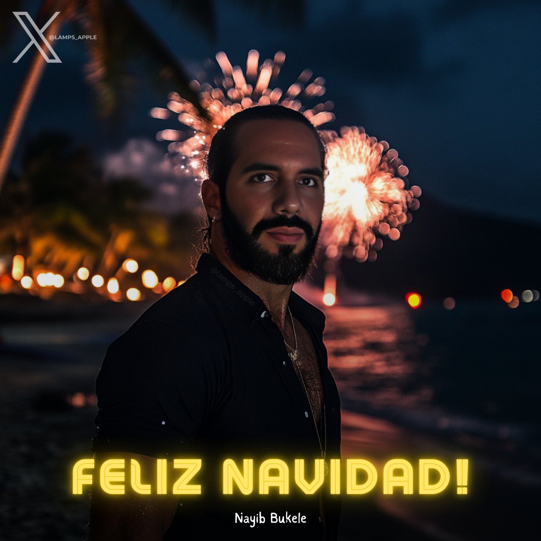 <a href="/nayibbukele/">Nayib Bukele</a> Merry Christmas! 🎄