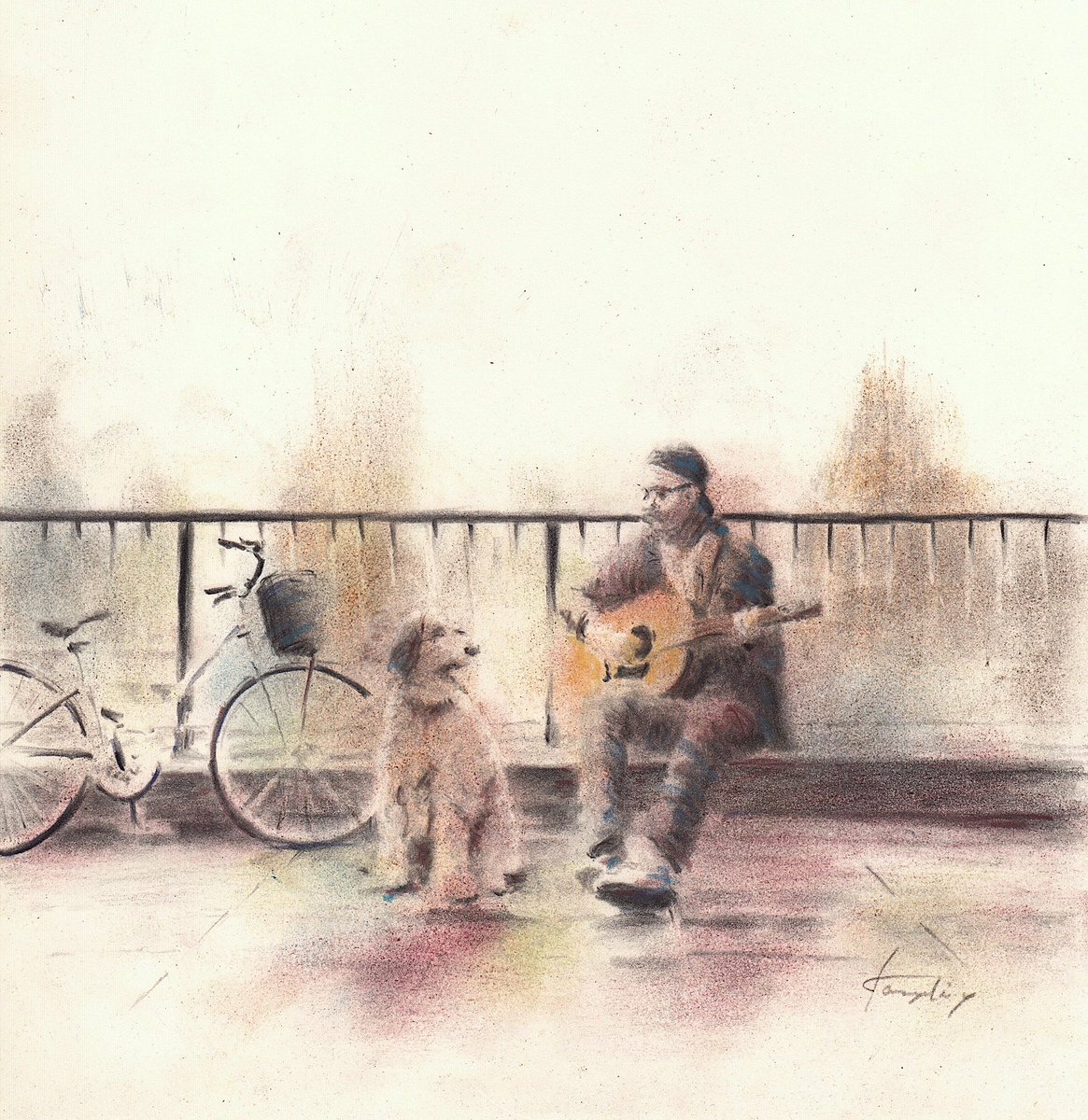 kazuyuki_yae's tweet photo. 「best friend」
200x200mm / FABER-CASTELL Polychromos & PITT GRAPHITE MATT / Be art paper
#色鉛筆 #色鉛筆画
#fabercastell #fabercastellpolychromos #polycromos #pittgraphitematt
#muse #beartpaper https://t.co/RKbeLVtuR2