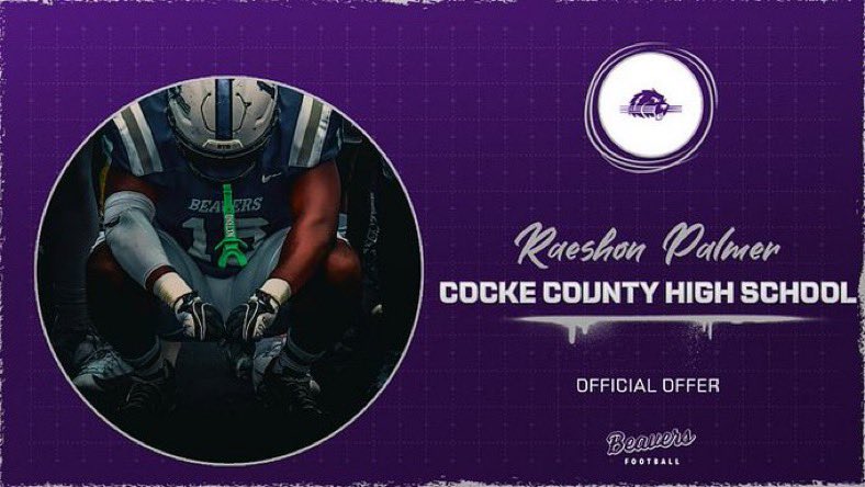 Raeshon Palmer (@raeshonpalmer1) on Twitter photo Beyond blessed to receive another offer to play football at Bluffton University!💜#AGTG <a href="/BlufftonFB/">Bluffton Football</a> <a href="/ScottyDykes/">Scotty Dykes</a> Beyond blessed to receive another offer to play football at Bluffton University!💜#AGTG <a href="/BlufftonFB/">Bluffton Football</a> <a href="/ScottyDykes/">Scotty Dykes</a>