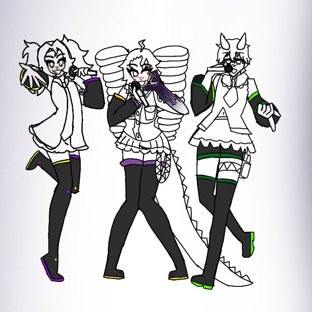 May_hiori's tweet photo. Os desenhos e a referência, isso tudo para ✋🏾, @TsukiUraya (o melhor YouTuber pra deixar claro) e @eoCarfeina  (meu pngtuber favorito), achei que ficou muito fofo o cabelo do carfeina https://t.co/dT1PwykQvm