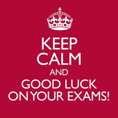 From Career Engagement Good Luck this week!