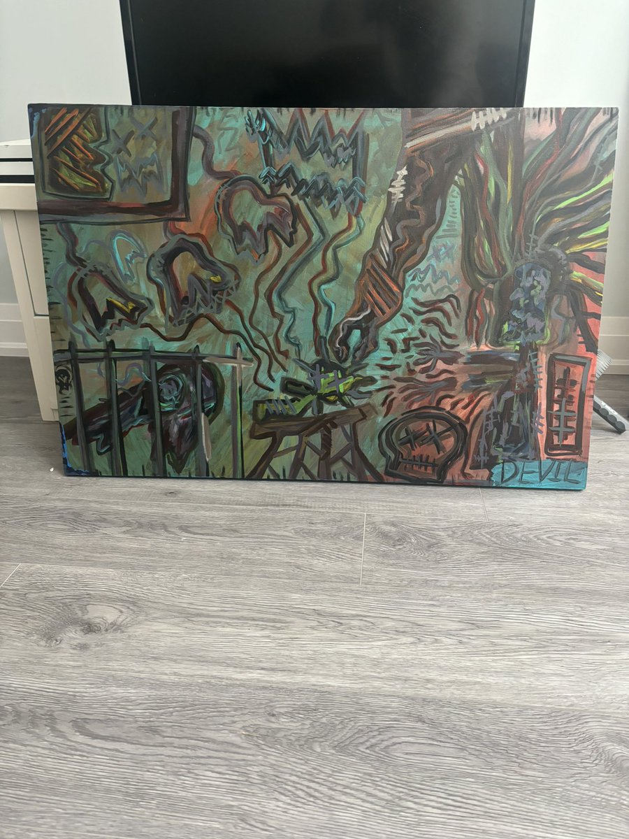 braydenbarton's tweet photo. @Cobratate I’m painter looking for someone to invest in me , I think they can be as big a Picasso I just need some marketing and a way to broadcast them to the world. Can you help me out Tate? Huge fan of you and your brother , would be a dream to party together. https://t.co/bgsCBHGKox