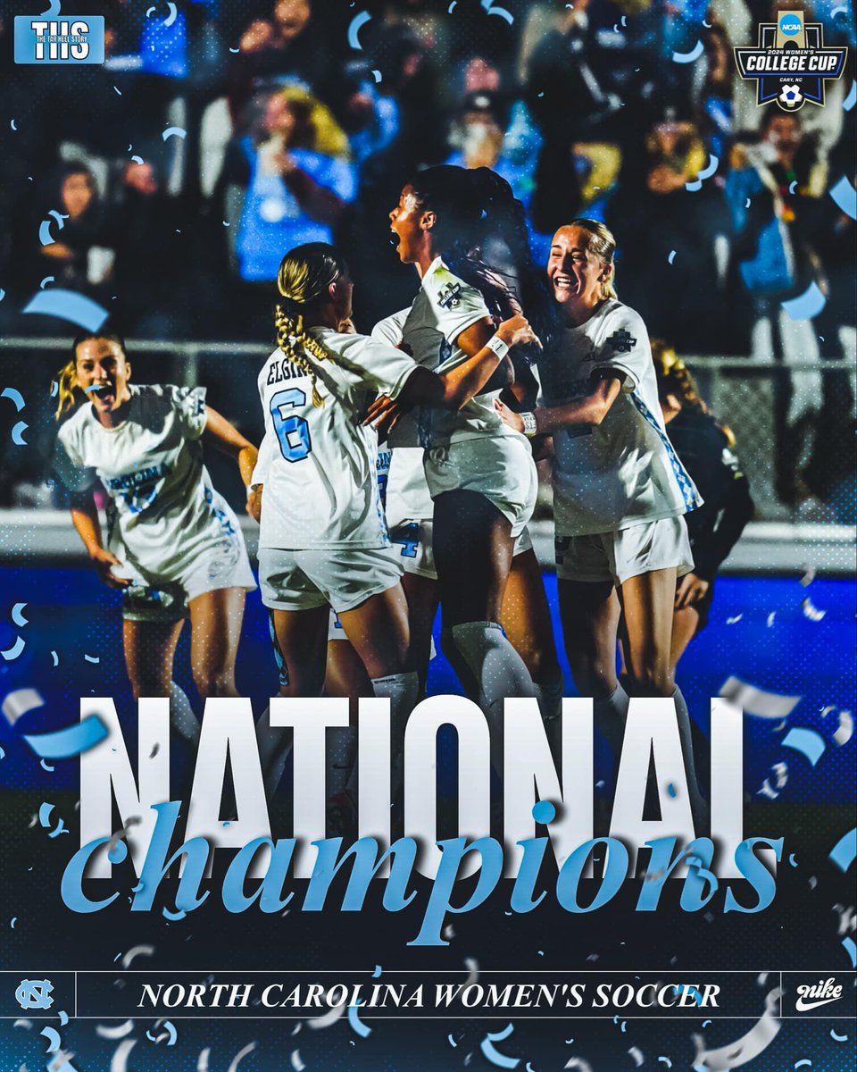 tarheelstory's tweet photo. YOUR NORTH CAROLINA TAR HEELS ARE NATIONAL CHAMPIONS! 🏆 https://t.co/0YVcYT6xAm