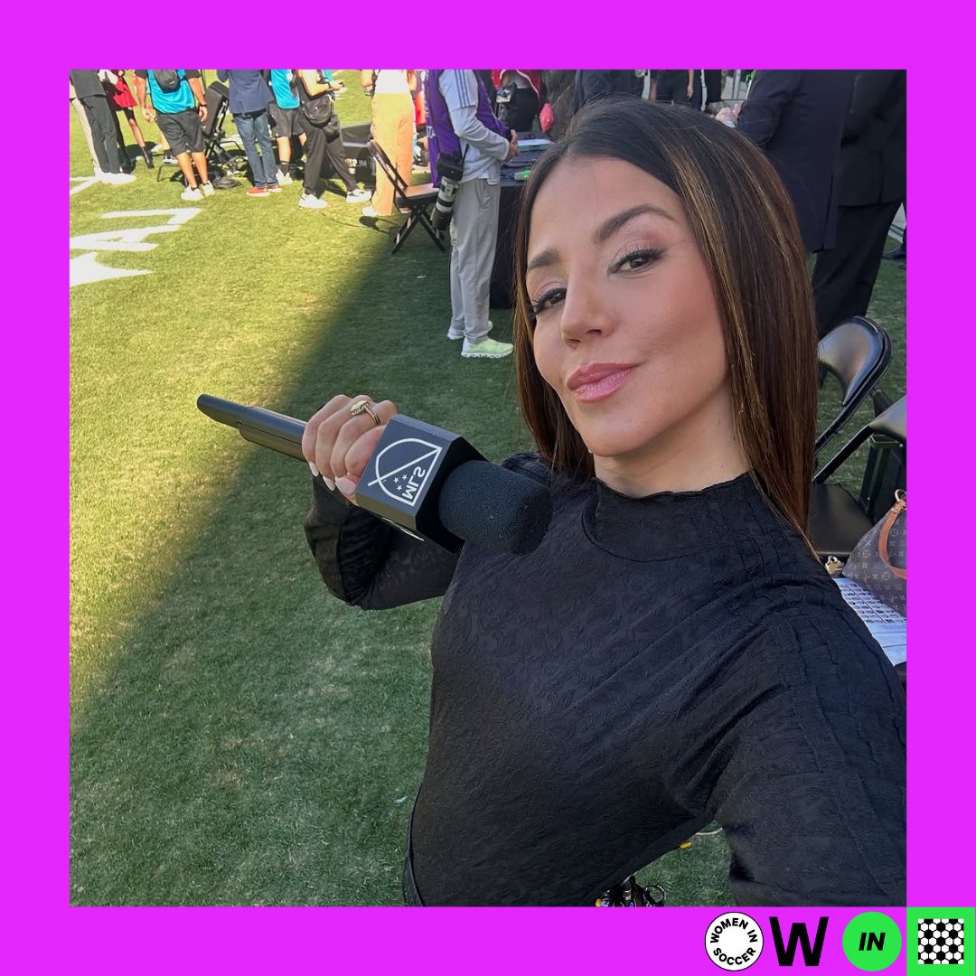 WIS INDUSTRY SPOTLIGHT: ANTONELLA GONZALEZ ⚡

Meet Antonella, host for MLS Español on Apple TV. Her broadcast career includes covering UEFA Euros, World Cup qualifiers, FIFA World Cup Qatar 2022 + so much more.

Join WIS and connect with broadcast stars like Antonella!