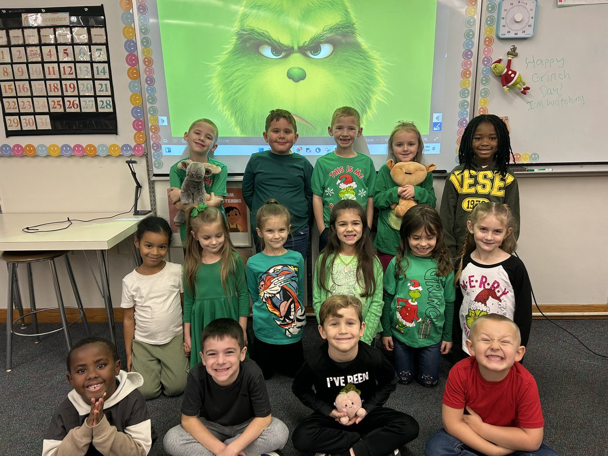 “Maybe Christmas doesn’t come from a store. Maybe Christmas, perhaps, means a little bit more.” 💚 #GrinchDay #EEDreamTeam