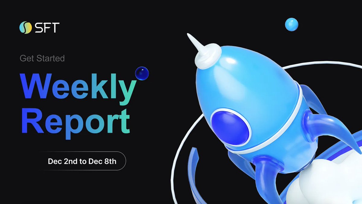 SFTProtocol's tweet image. 🎯SFT Protocol Weekly Report | December 2nd to December 8th
📈Statistics TVL: $20,183,762.00
Total FIL staked: 2,738,002.99 FIL
FIL Average APR: 12.20%; Average APY: 16.03%

🔥Campaigns
✅SFT Chain Update!
✅Fill it fast
✅@FilFoundation &amp;amp; @blockfrost_io are teaming up to provide…