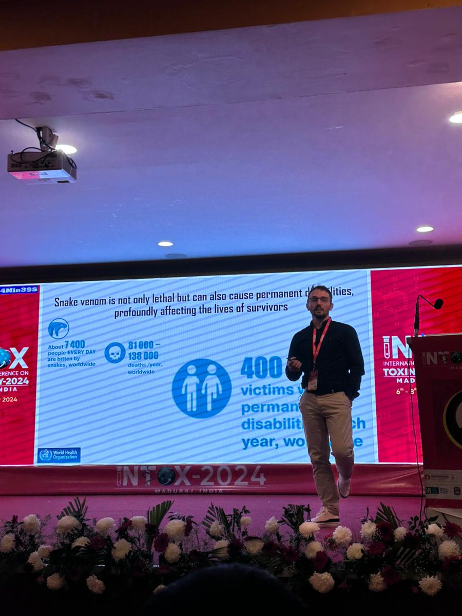 Intox 2024 was an incredible scientific event! It provided a fantastic opportunity to share our research findings, connect with inspiring individuals, enjoy delicious food, and make a meaningful impact in the capital of snakebites.
