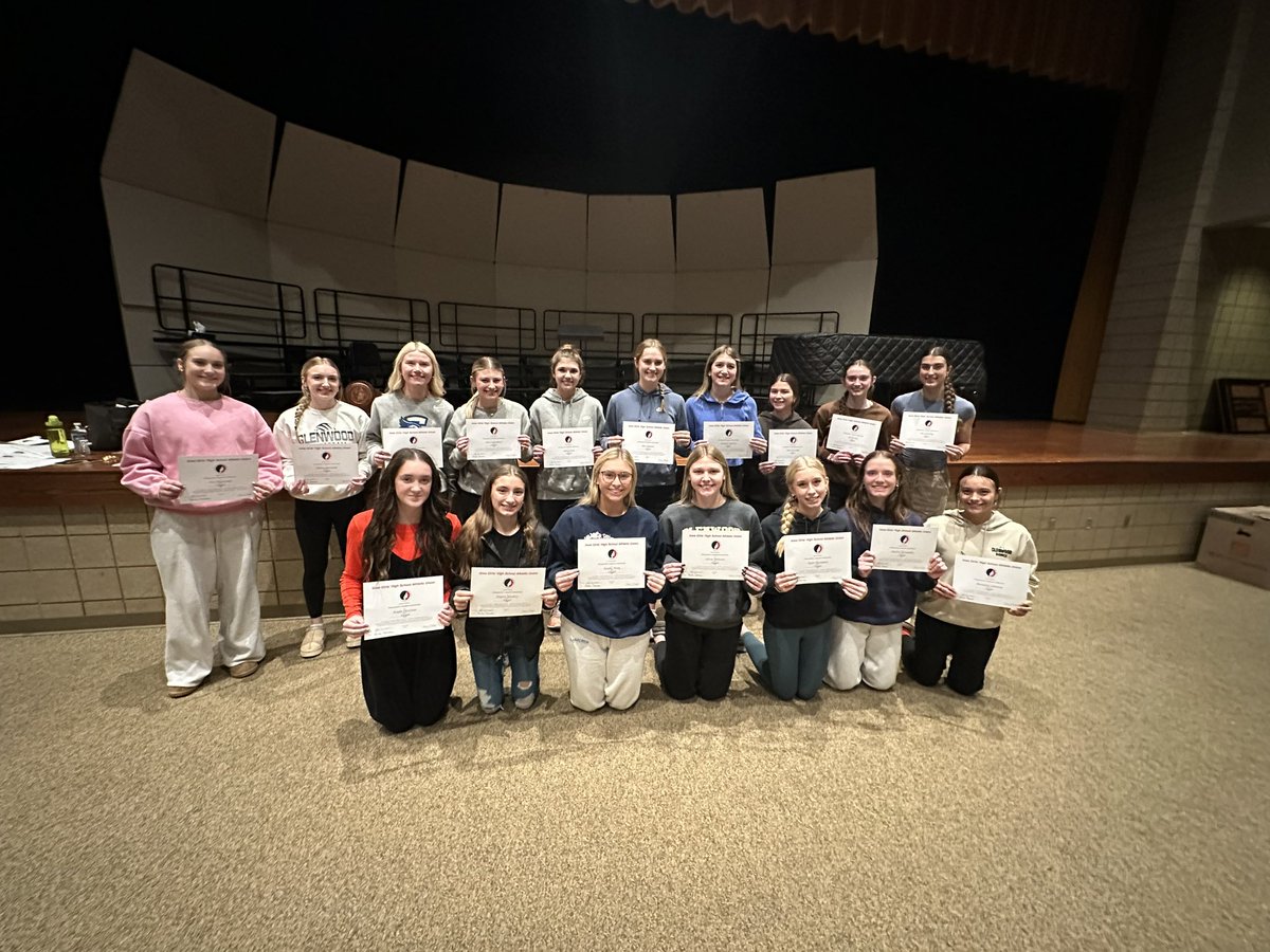 Tonight we got to recognize all of the great success our freshman, JV, and varsity teams accomplished this past 2024 season both on the court and in the classroom. We are so proud of every one of you. Thanks for making this season unforgettable !!🤍🖤💛