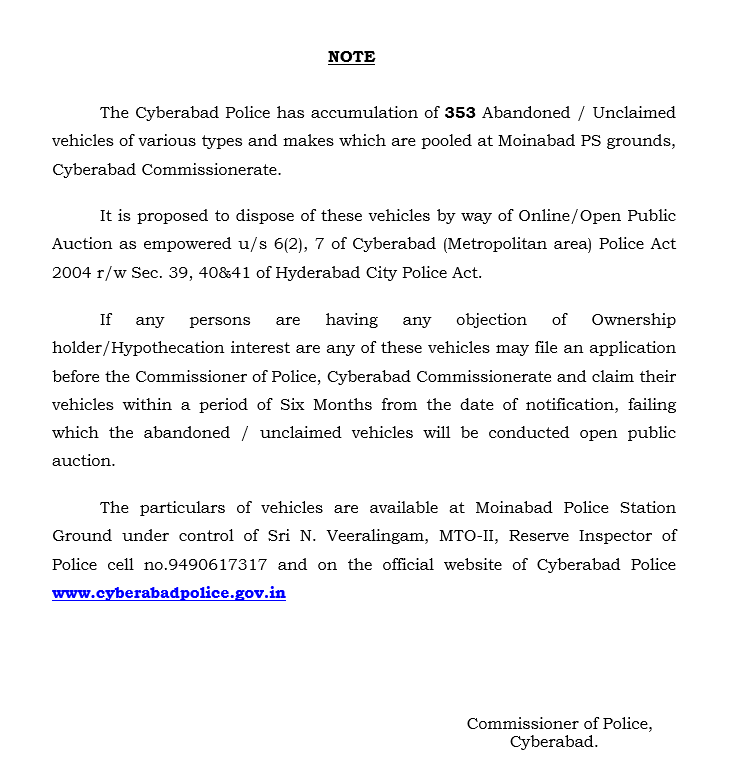 Cyberabad Police (@cyberabadpolice) on Twitter photo 