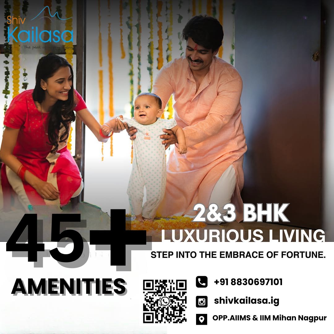 InfoKailasa's tweet photo. Luxurious Living Awaits at Shiv Kailasa Township!

🌟 Why Choose Shiv Kailasa?
✔️ World-Class Amenities
✔️ Clubhouse, Gym &amp; Swimming Pool
✔️ Serene Green Spaces &amp; Play Zones
✔️ Safe &amp; Secure Gated Community

📞 Call Now: +91 8830697101

#ShivKailasa #LuxuryLiving #2BHK #3BHK https://t.co/QvACbutGyZ