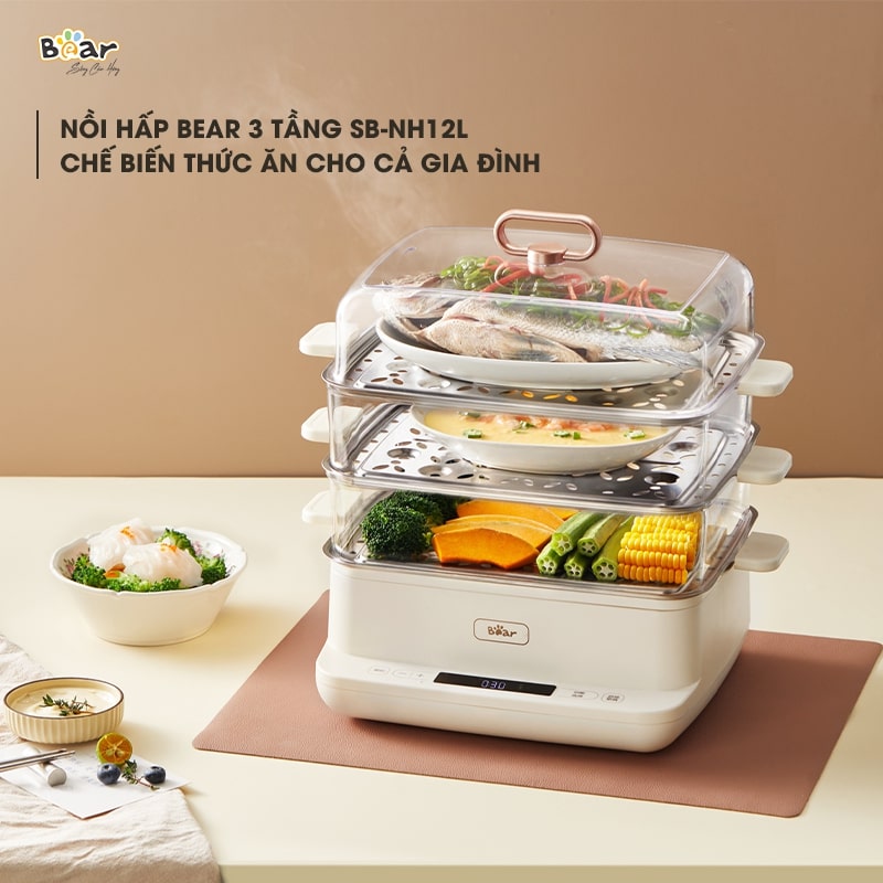 bearstorevn's tweet photo. Chế biến món hấp nhanh chóng và giữ trọn dinh dưỡng với Nồi Hấp Điện Bear từ Bear Store Vietnam. Tiết kiệm thời gian, năng lượng và mang đến những bữa ăn lành mạnh cho gia đình. Mua tại: https://t.co/lsKzRtu07Z
#noihapbear #noihapdienbear #noibear https://t.co/Mjolp3R9aF
