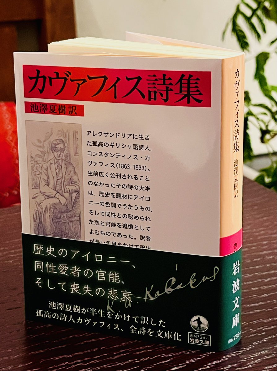 カヴァフィス全詩集/中井久夫訳 カヴァフィス全詩集【新装版