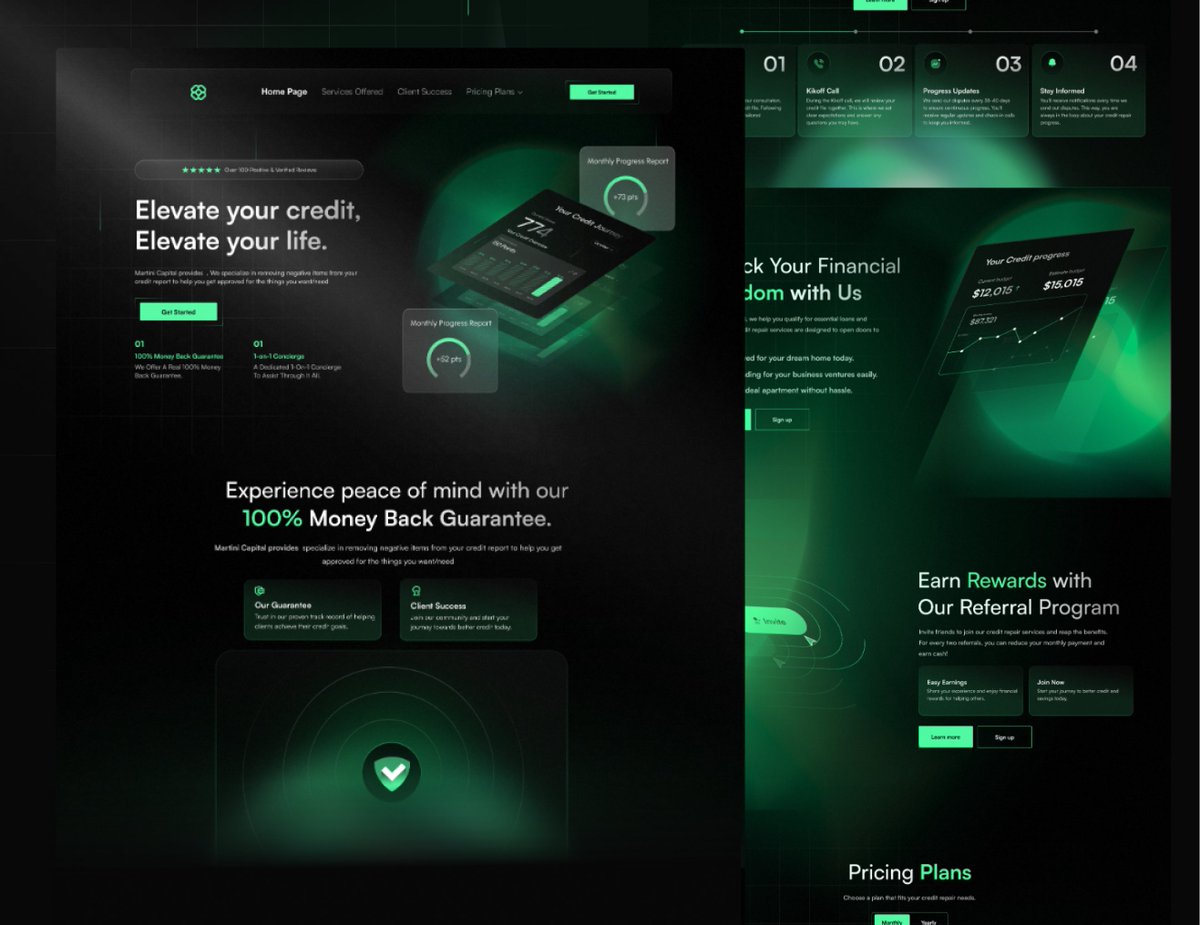 Our latest web design work for a client !
.
.
.
#framer #webdesign #fintech #landingpage #webui #webflow