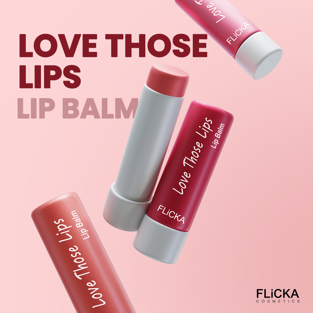 Flickacosmetics's tweet photo. Say goodbye to chapped lips and hello to luscious hydration! 💖Flicka’s Love Those Lips Lip Balm, infused with Vitamin E, keeps your lips soft, nourished, a nd totally irresistible – in three fruity flavors! 🍑🍇🍓

#makeup #fyp #explore #explorepage #flickacosmetics #lipbalms https://t.co/M1O6raK6Ij
