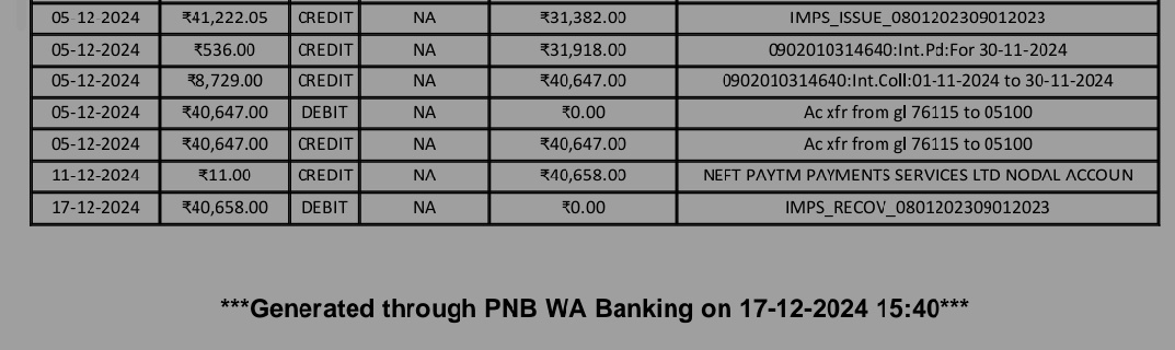 HotaSamit's tweet photo. What is this joke going on @pnbindia . Each year they send some random amount to my account and auto debit that again. But still Bank statement will show balance:0 and Balance check: -40k. Why in(-) ? Can you describe above screenshots? And these are not even visible in sttmnt😑 https://t.co/LOEvucNzrC
