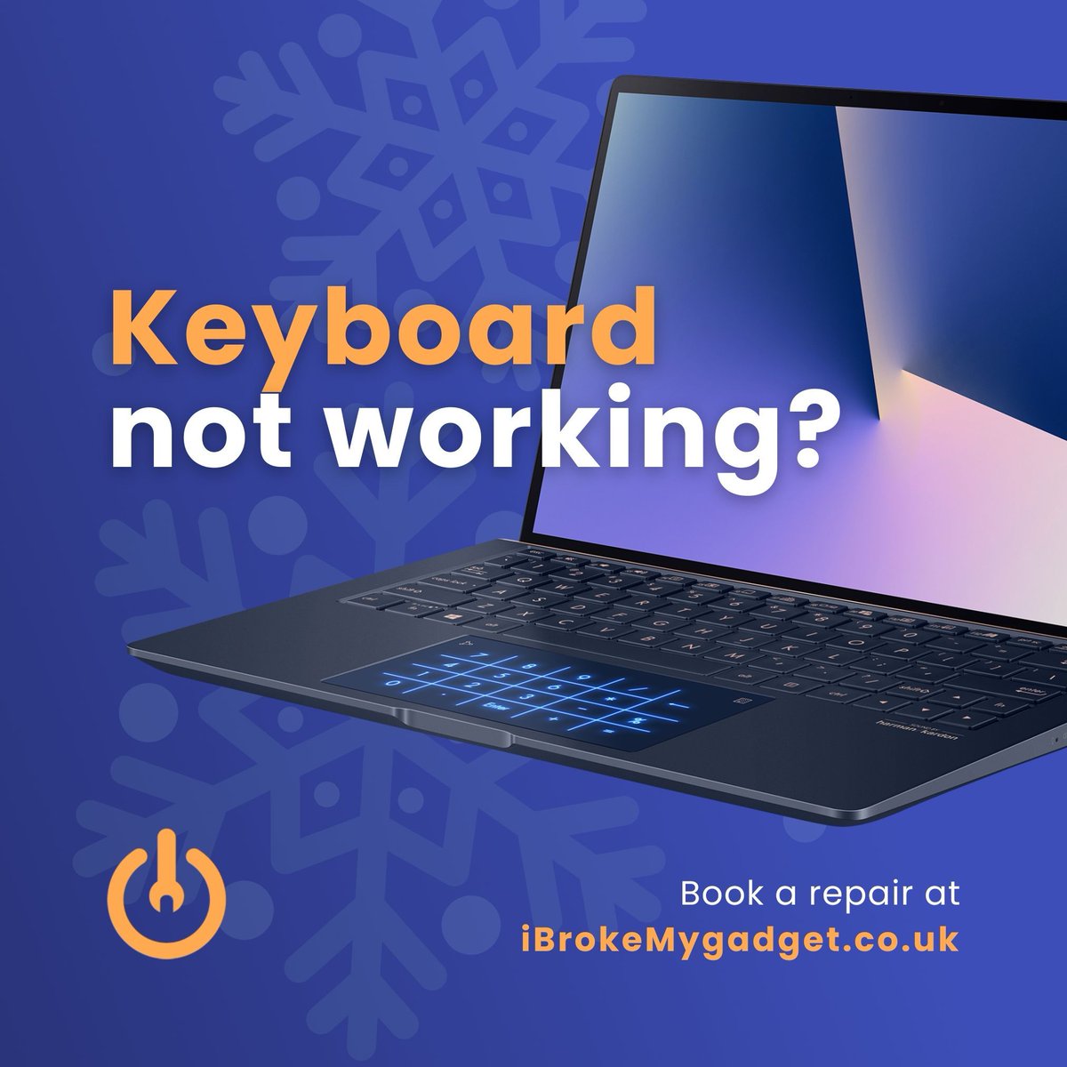 iBrokemygadget's tweet photo. 🎄 Is your keyboard acting up this festive season? 🎄

Don't let tech troubles ruin your productivity! 🛠️

Book a quick and reliable repair now 👉 https://t.co/anRZcZnDOL

#TechFix #KeyboardNotWorking #GadgetRepair #StayProductive #FixItNow https://t.co/9mEATRqr4h