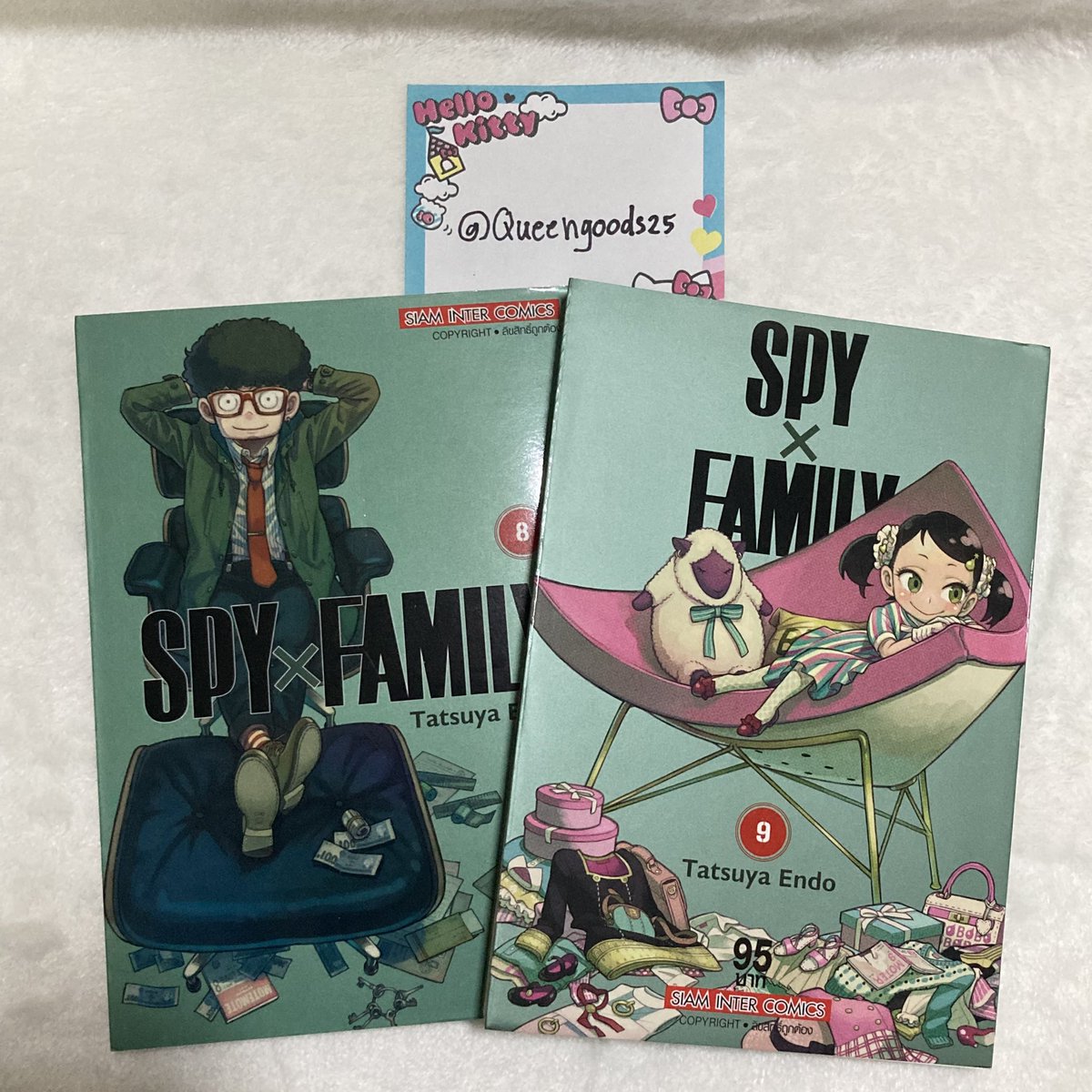 Queengoods25's tweet image. 🕵️ มังงะพร้อมส่ง 📚

สปายแฟมิลี่ เล่ม 8-9  : 120 บาท รวมส่ง
มือ 2 สภาพดี ขอดูภาพเพิ่มเติมได้ค่ะ

สนใจ mt / dm ได้เลยค่ะ 💌
#ตลาดนัดSPYxFAMILY #ตลาดนัดspyfamily #ตลาดนัดสปายแฟม #ตลาดนัดอนิเมะ #ตลาดมังงะ #ตลาดนัดมังงะมือสอง