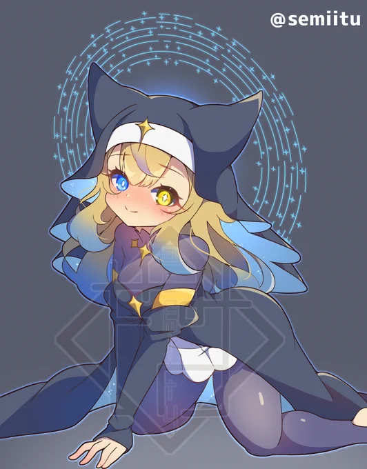 星の聖女様 ふた魔物化差分その少女は、人の心を見通すような奇跡の力で人々を救ったという暗闇を照らす星のような姿に、人々は彼女を聖女と呼んだ星の光は優しく美しく、そして同時に人の領域を超えた深淵からもたらされる魔性でもある 