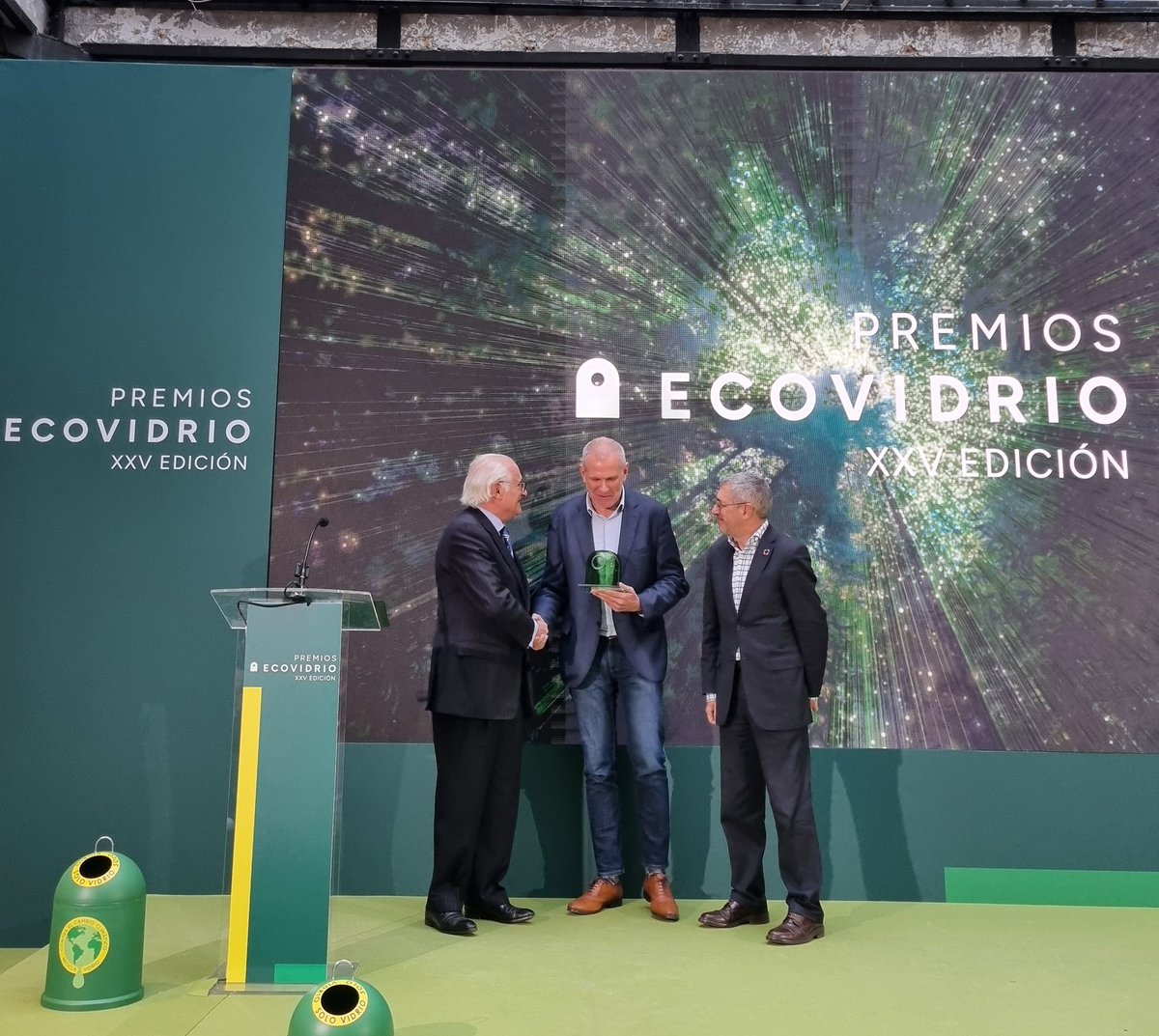 Ramón Larramendi, Personalidad ambiental del año. #PremiosEcovidrio
