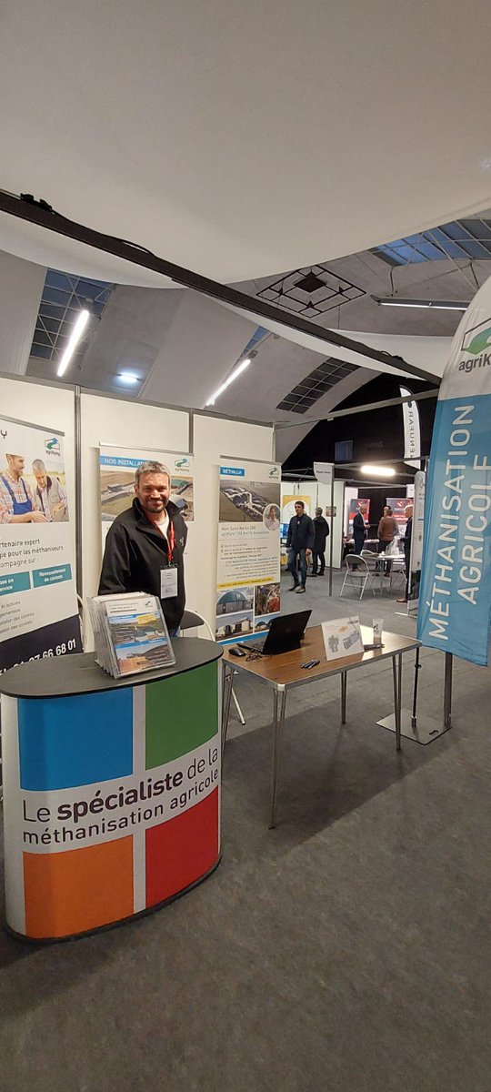 [#live] En direct des 4èmes Rencontres Régionales de la #méthanisation avec Sylvain sur le stand <a href="/agriKomp_Fr/">agriKomp</a> jusqu'à 17h ! 🔥

#biomethane #gazvert #métha #energiesrenouvelables