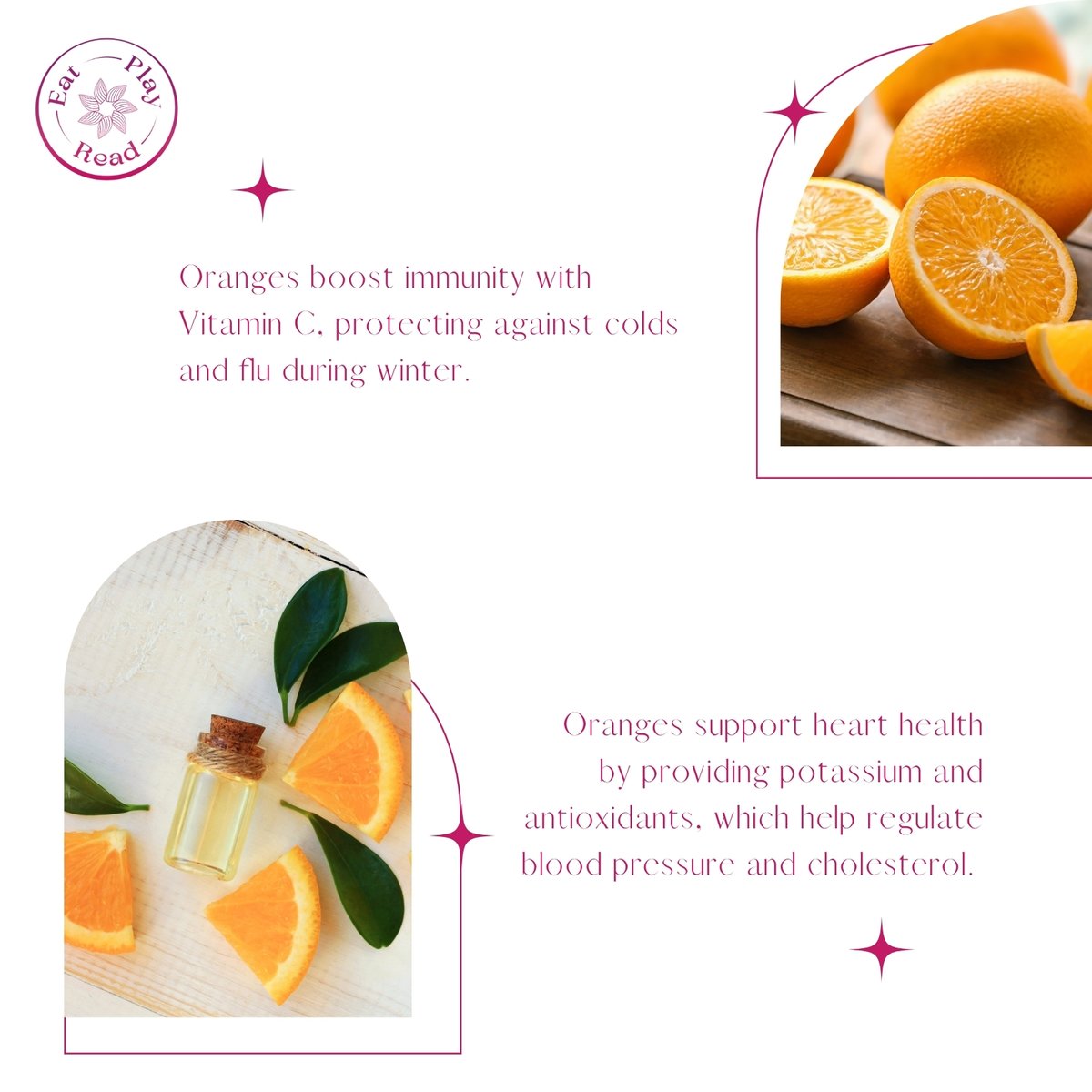 EPReatplayread's tweet photo. Oranges are a delicious and nutritious fruit packed with many health benefits.#PlayForLife #EPR #EatPlayRead #AparnaShah #Bhavnagroup #poshanabhiyan #kheloindiakhelo #BPSCReExamForAll #padebharatbadebharat #narendramodi #livewithpassion #livefully #healthyeating https://t.co/E8rY2CuMLO