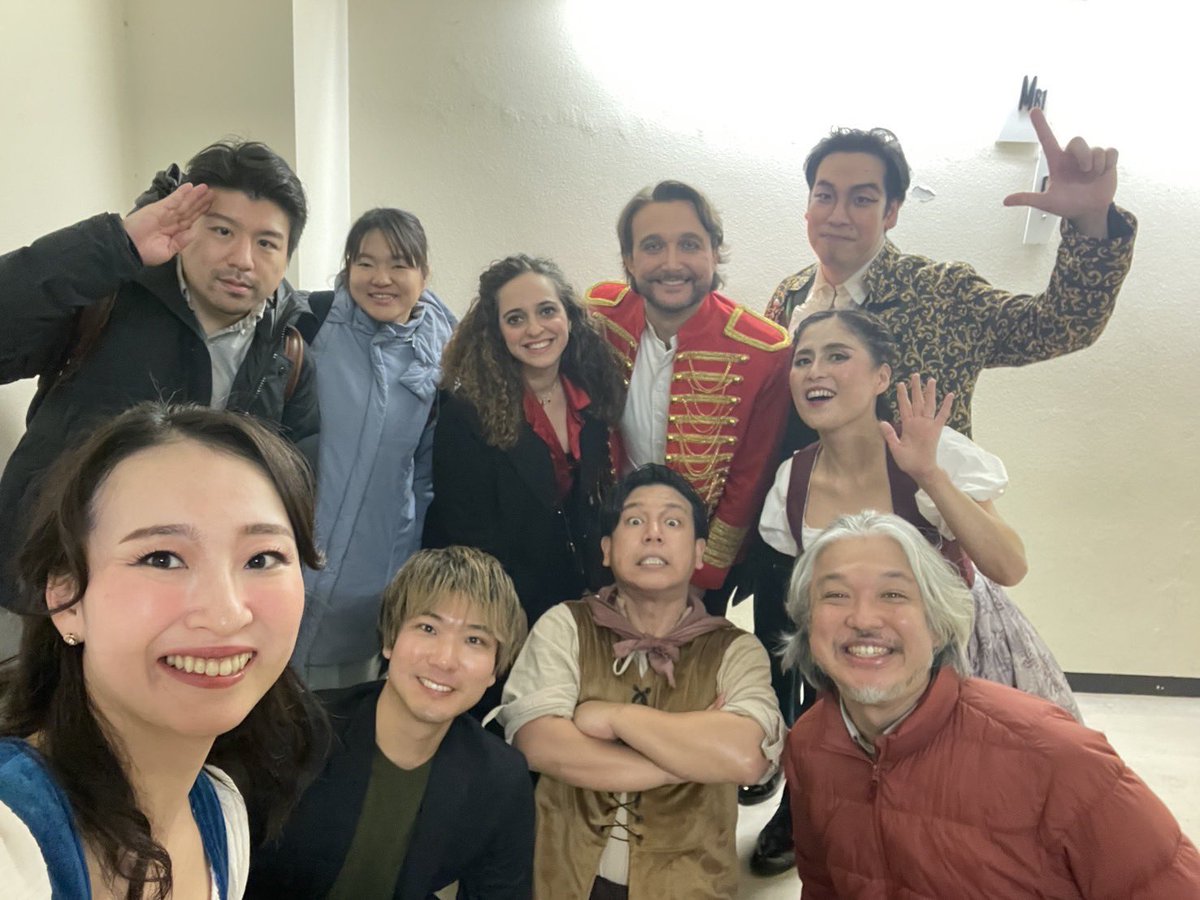 sushikuiteeee's tweet photo. さわかみオペラin徳島《愛の妙薬》お陰様で無事に終演致しました！
初のベルコーレ役、素敵なチームの皆様と一緒に完走する事が出来ました。
ありがとうございました❤️‍🔥 https://t.co/QLLL5Lxl6T