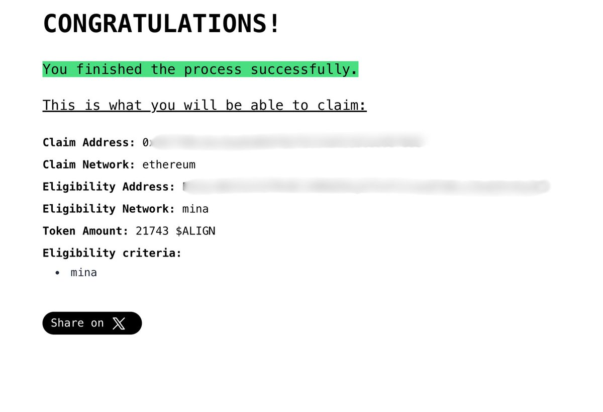 AİRDROP KAZANDIK 🎉

🪂Eğer cüzdanlarınızda aşağıdaki coinlerden herhangi birini tüm zamanların en düşük fiyatı üzerinden en az   50 dolar değerinde tuttuysanız, <a href="/alignedlayer/">Aligned</a> airdropuna hak kazanmış olabilirsiniz:  

- Mina $MINA 
- Starknet $STRK 
- Polygon $POL  
- EigenLayer
