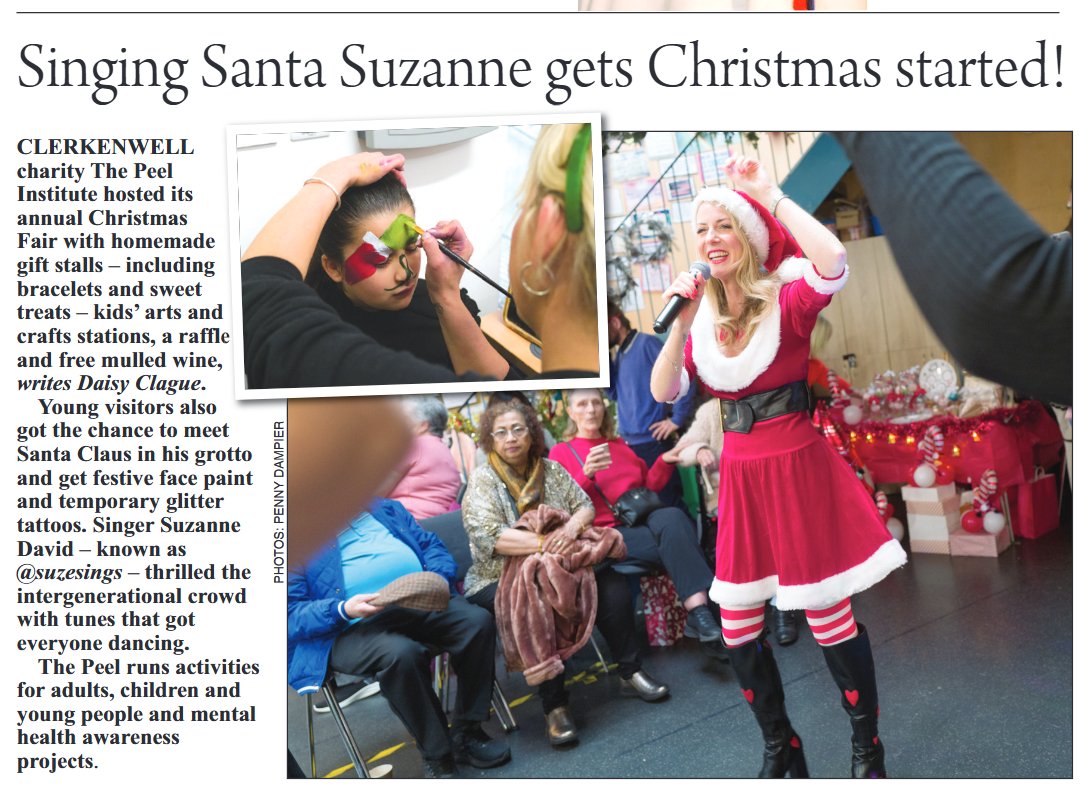 The Peel (@peelinstitute) on Twitter photo We're in the latest issue of Islington Tribune!
Thanks for covering our Christmas Fair ❤❤❤❤
📷<a href="/pennydampier/">Penny Dampier</a>
#Clerkenwell #ThePeel #EC1 #connectingclerkenwell #community #Islington #Christmas #ChristmasFair We're in the latest issue of Islington Tribune!
Thanks for covering our Christmas Fair ❤❤❤❤
📷<a href="/pennydampier/">Penny Dampier</a>
#Clerkenwell #ThePeel #EC1 #connectingclerkenwell #community #Islington #Christmas #ChristmasFair