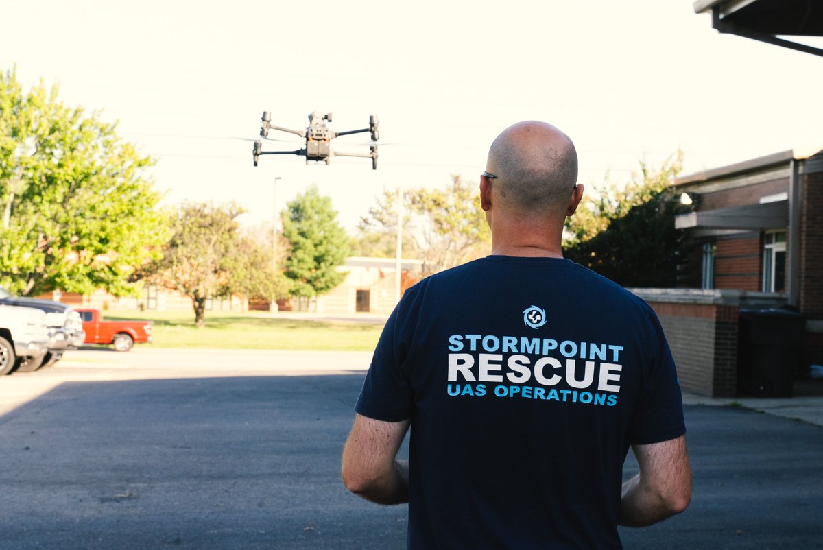 DJIEnterprise's tweet photo. Heroes with drones: StormPoint, a nonprofit disaster response team, has saved lives across 9 states using cutting-edge technology and sheer dedication.
Watch their story 👉https://t.co/doR1UBiYer
#DisasterResponse #Nonprofit #StormPoint https://t.co/Wv7HQ7LEXR