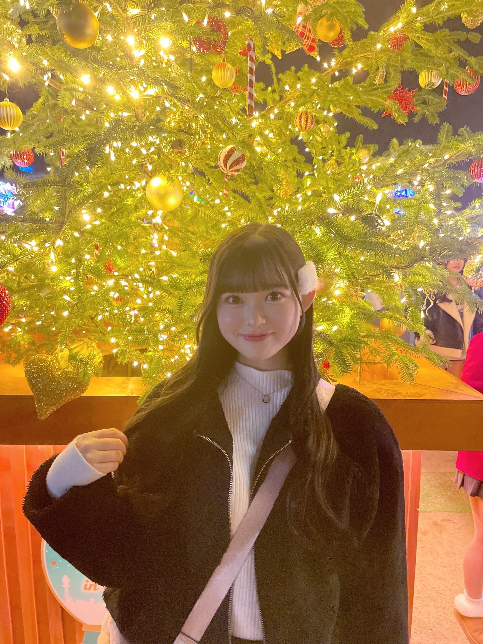 舟橋礼菜 NMB48 クリスマスパーティーSTAGE PHOTO 直筆サイン