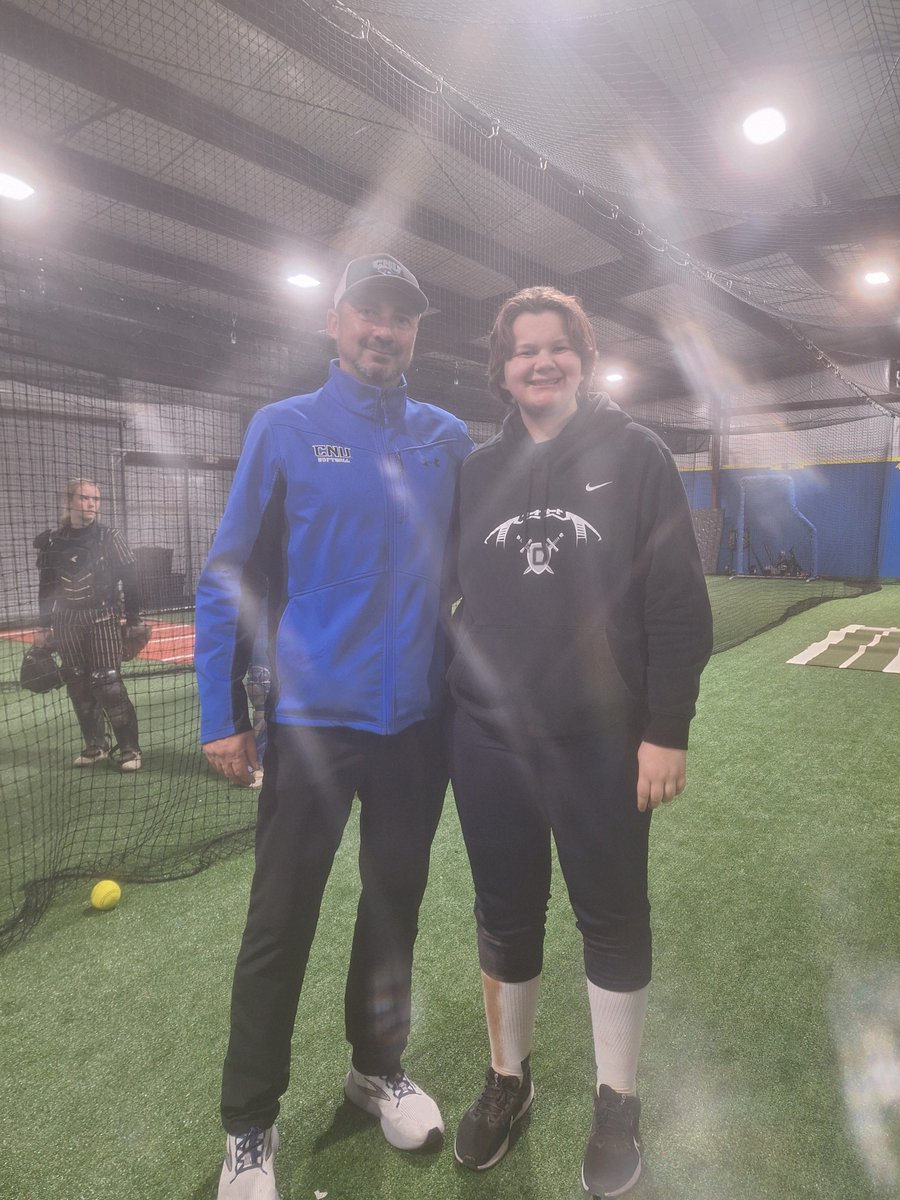 Had a great visit at CNU, loved seeing the camps, they were very helpful. Enen thought it was cold it was a great camp, learned a lot form the CNU coaches. <a href="/CoachKeithParr/">Keith Parr</a> @CoachRCarkhuff <a href="/ImpactGold18u/">Arlington Impact Gold 18U</a> <a href="/champe_softball/">John Champe Softball</a>