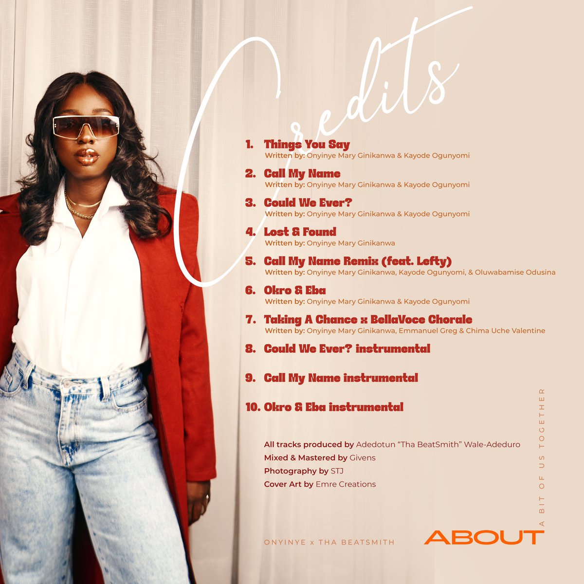 onyinyeofficial's tweet image. “A Bit Of Us Together” is out now on all streaming platforms. Enjoy.

linktr.ee/onyinyeofficial