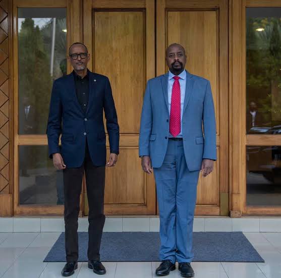 <a href="/mkainerugaba/">Muhoozi Kainerugaba</a> I love your commitment to dialogue and peace. Without doubt, your visit will strengthen ties and promotes lasting peace in DRC. Uncle President Kagame and H.E. Tshisekedi working together can transform the region.❤️🤝🫡