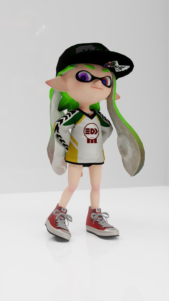 LimeTilia's tweet photo. I guess I am ready?💫 (Test Render)
#Splatoon3 #Splatoon3D #スプラトゥーン3 https://t.co/z74LAltxq0