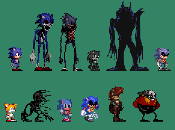 grapegamingexe's tweet photo. A bunch of official exes in one canvas, I've been working on this for a while i can finally show it!! 
(exe credits below this)
#sonicexe #takeabreather #GreenPeppersOnPizza #BrianGriffinPlush https://t.co/2uMrnKJ93U