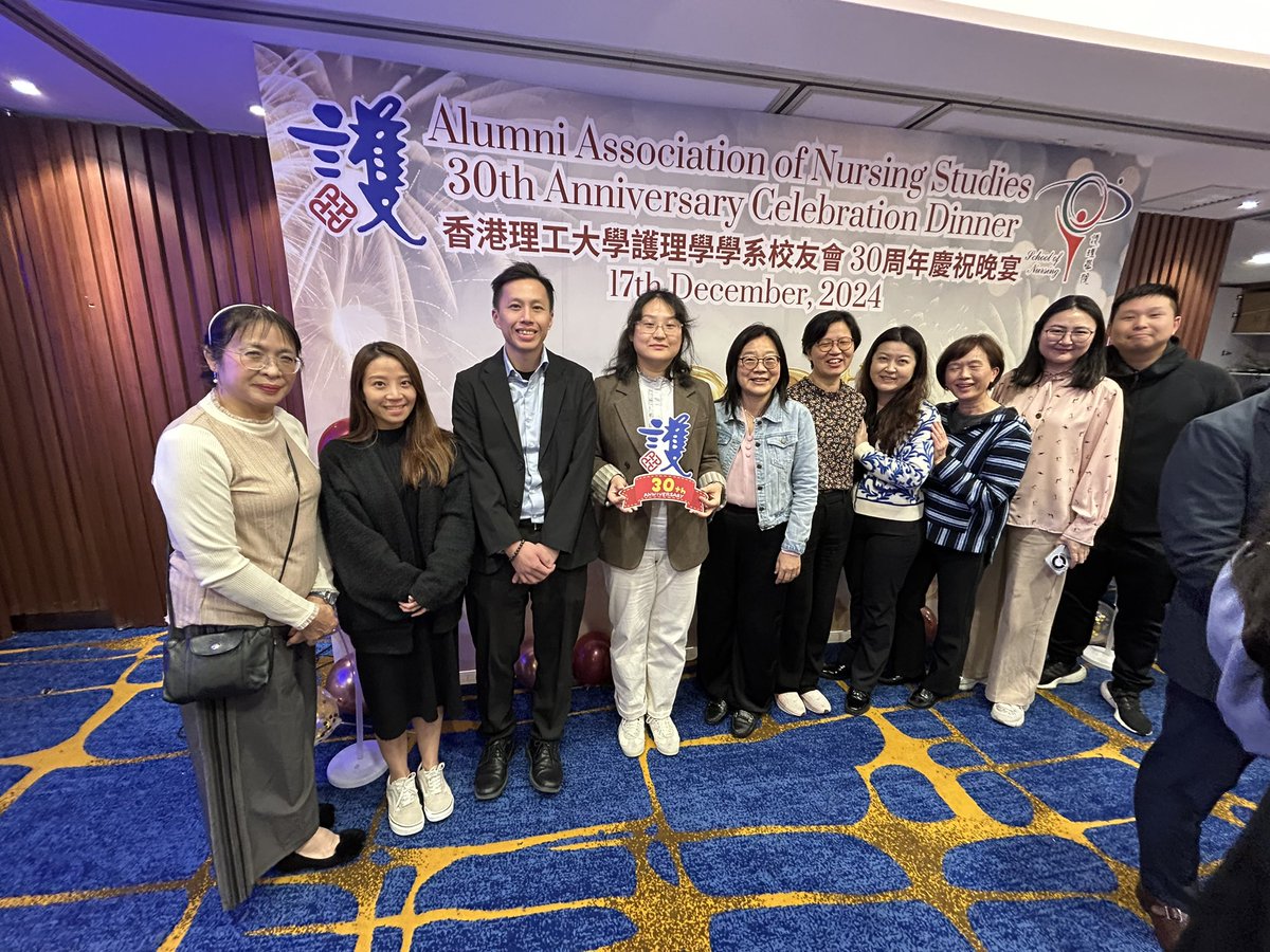 Yan_LI_Nursing's tweet photo. Christmas is the season that holds all time together! Congratulations to the Alumni Association of Nursing Studies 30 th anniversary of celebration! Great time together @PolyU_Nursing https://t.co/gCB8edqU5b