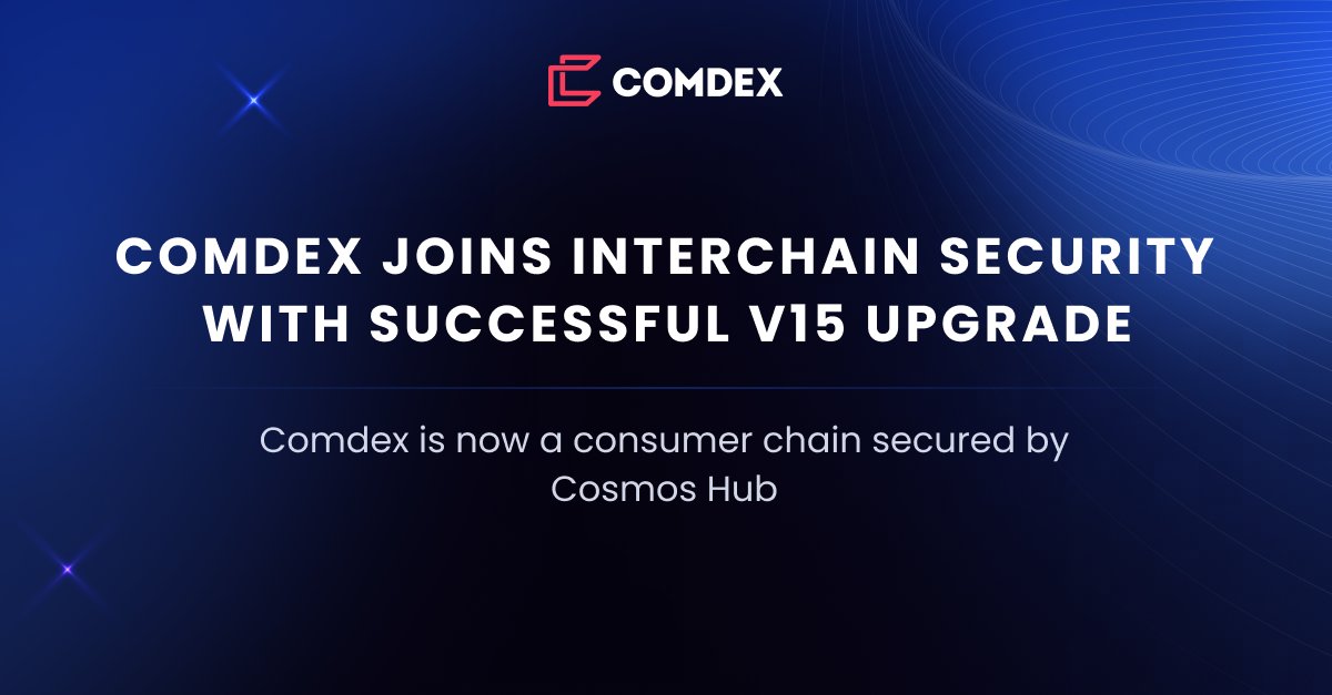 Comdex - Democratizing Finance tweet media