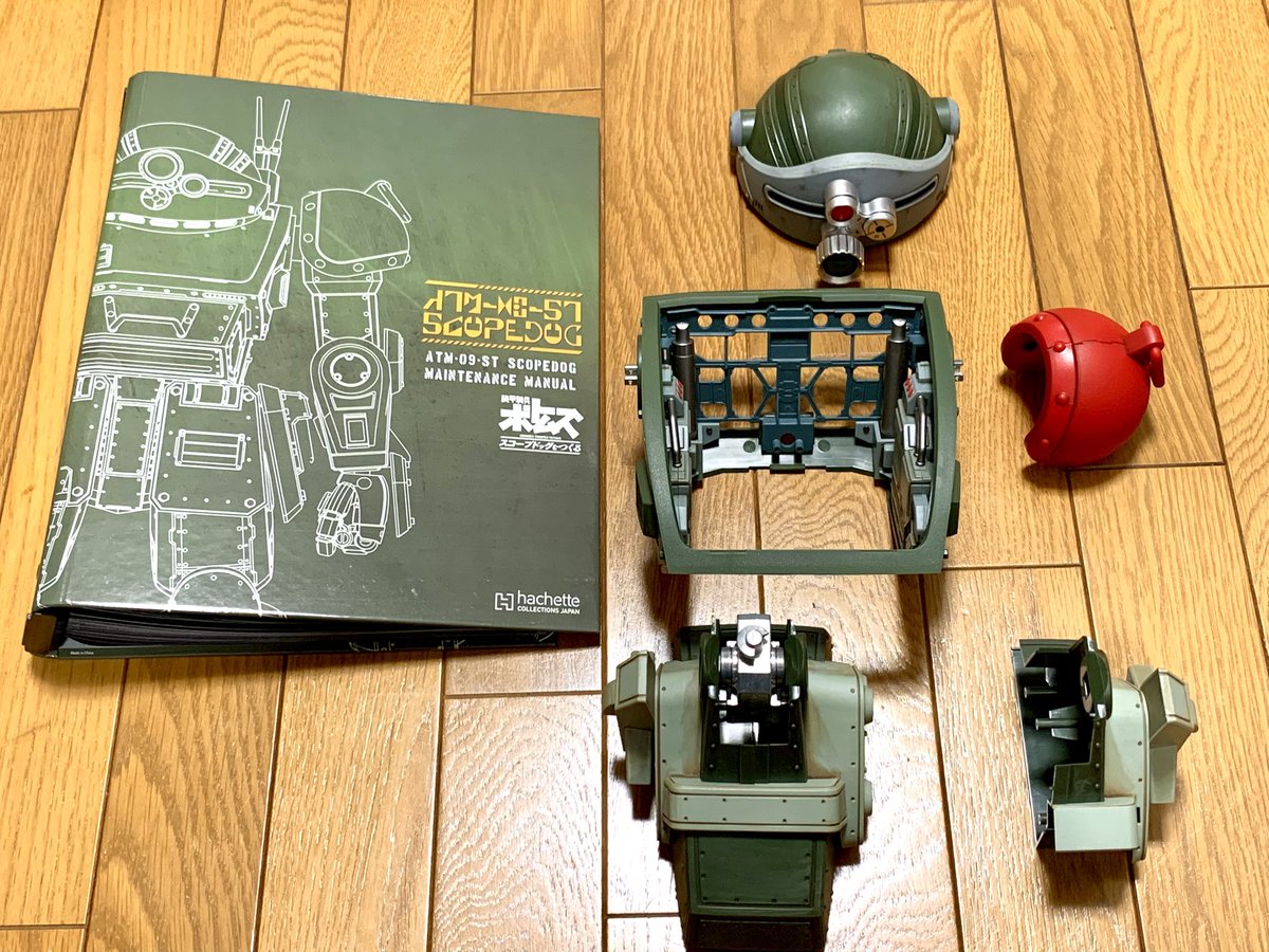 FigureMaster963's tweet photo. #装甲騎兵ボトムズ #スコープドッグ #スコープドッグをつくる 001〜013 https://t.co/jj1UenZ2lq