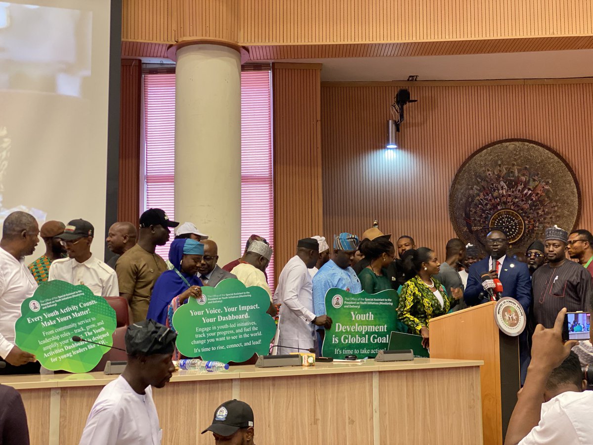 So happy to be part of this development, kudos to the Hon <a href="/titilopegb/">Titilope Gbadamosi, PhD</a> 

#YAD #YID #Youthempowerment