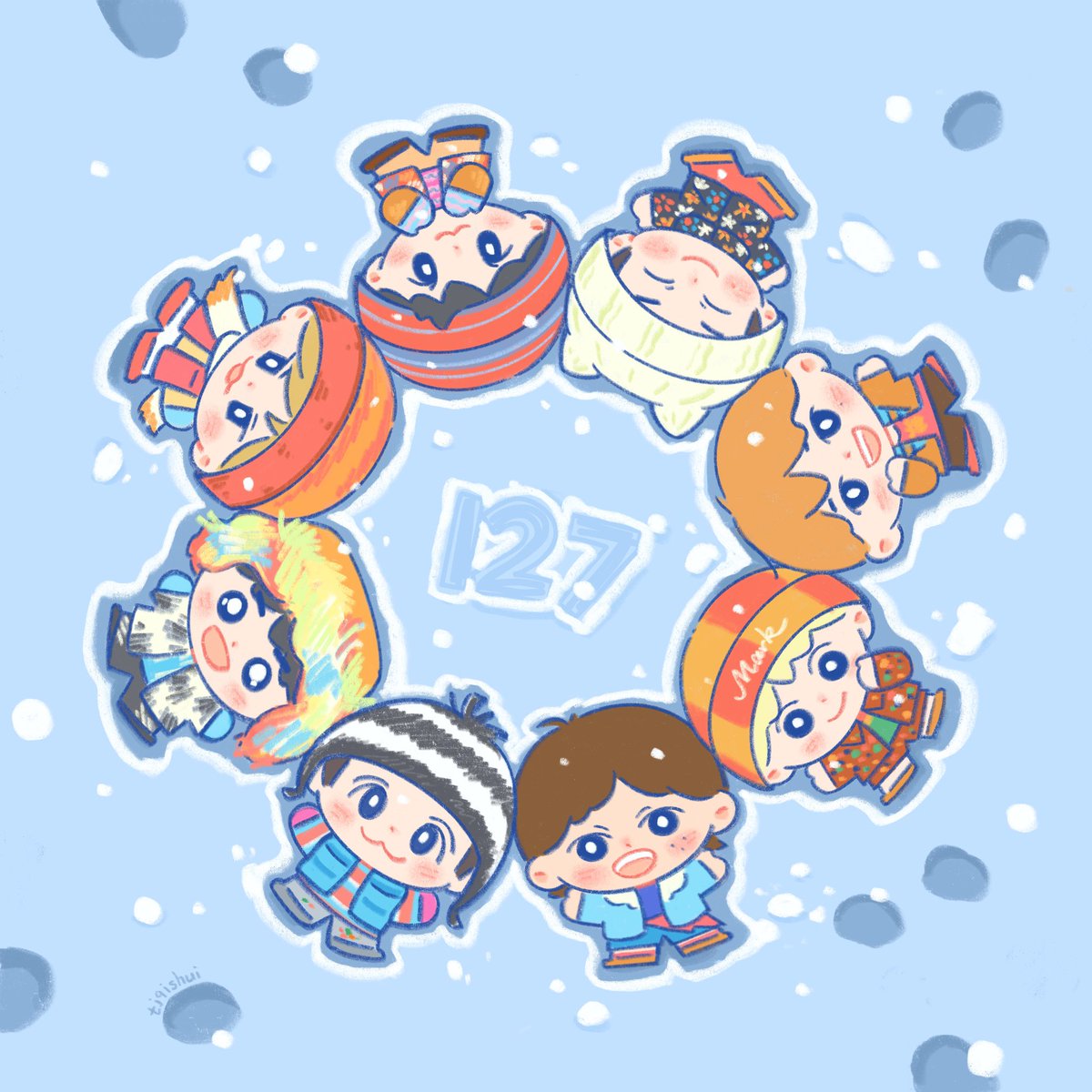서울은 지금 펑펑 눈이와아앙 ❄️
Would you be there for me💝

#NCT127