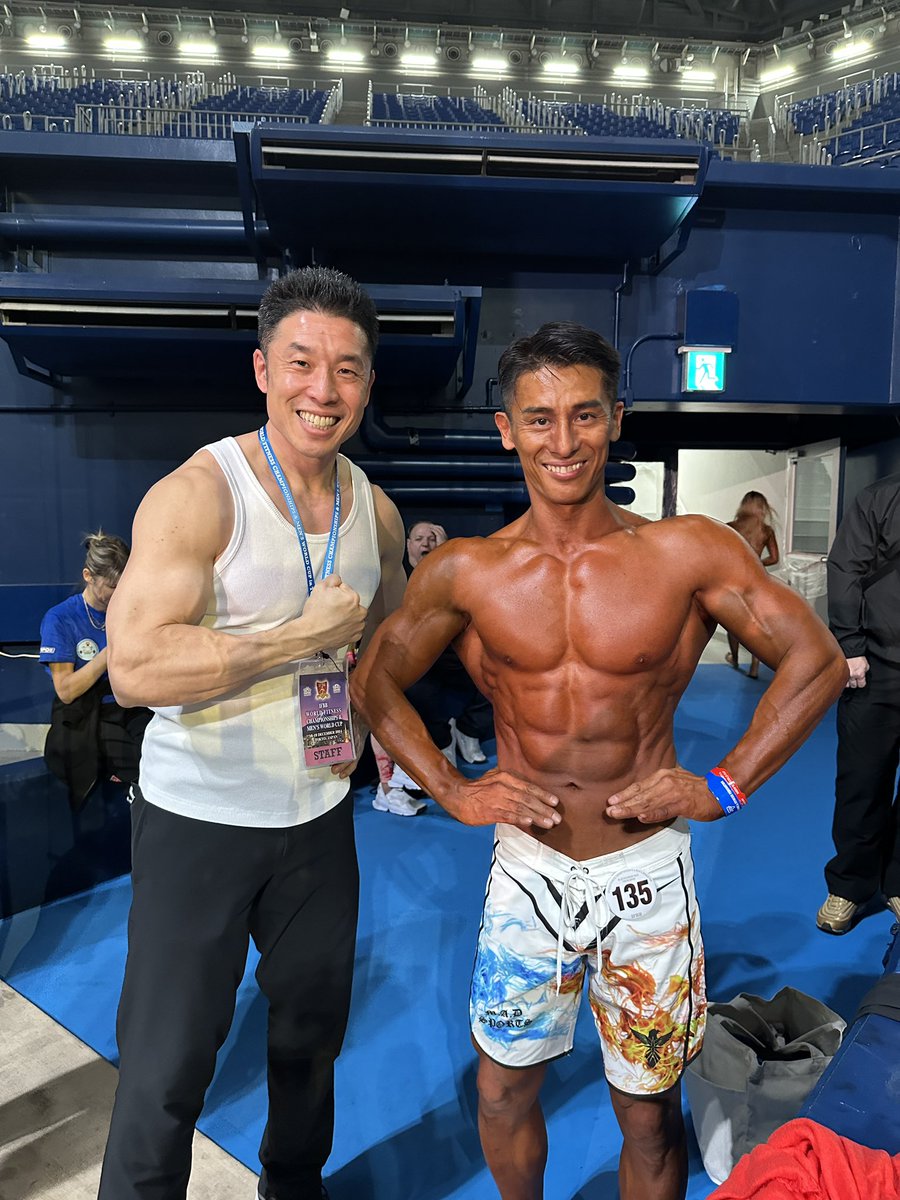 IFBB・JBBFボディビル・フィットネス世界大会の初日 世界のマッチョの