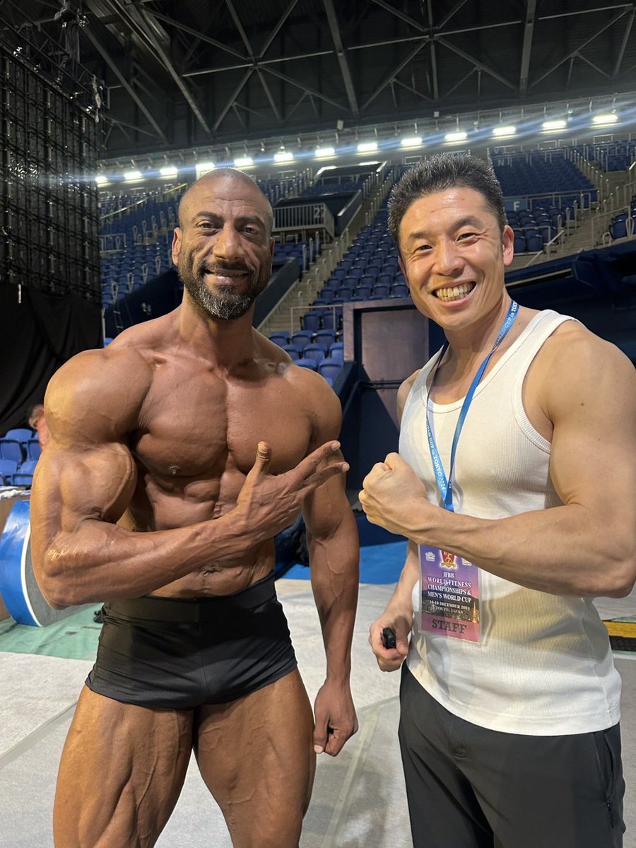 IFBB・JBBFボディビル・フィットネス世界大会の初日 世界のマッチョの