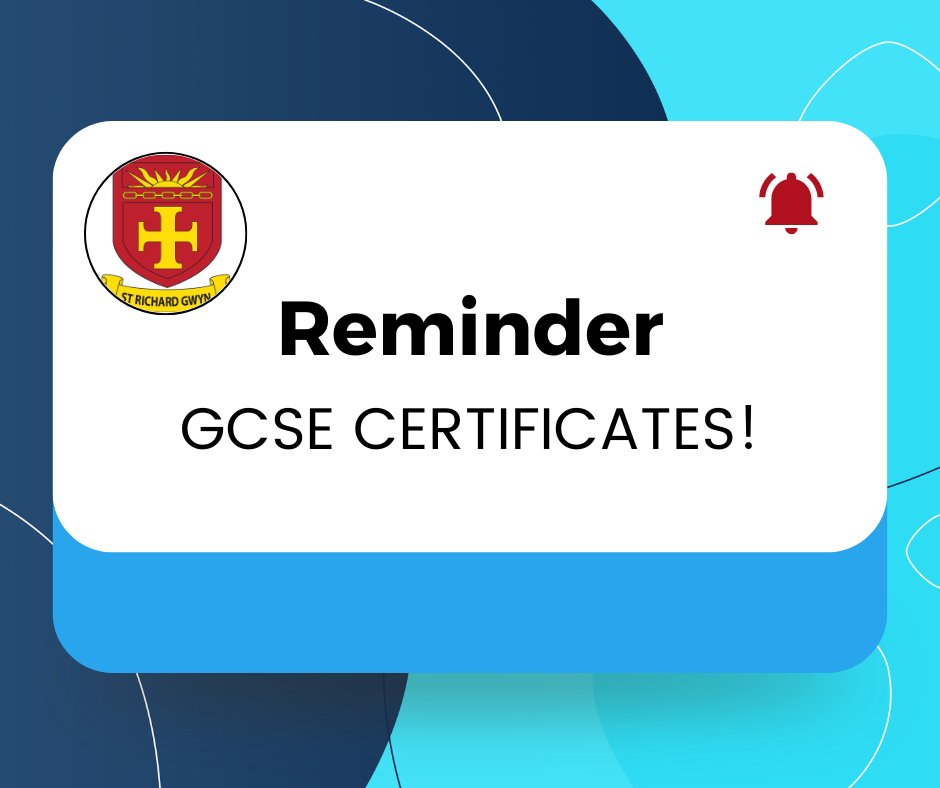 ❗2023 / 24 LEAVERS❗

There's still some certificates that haven't been collected, &amp; we'll be archiving them soon. If you'd like to arrange collection, you pick them up in person, or send a family member with a signed letter of consent from you, allowing that person to collect