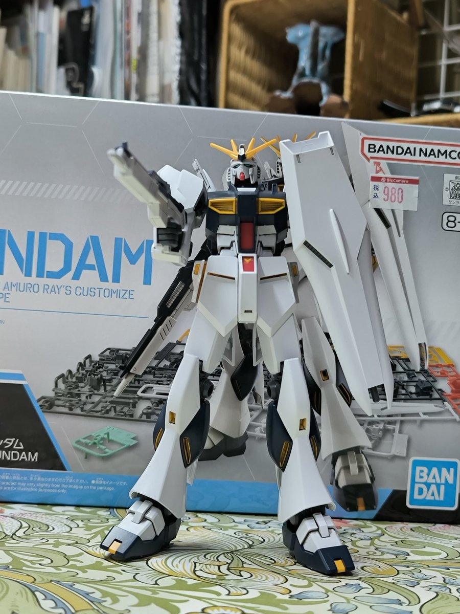 エントリーグレードニューガンダムを製作しました。