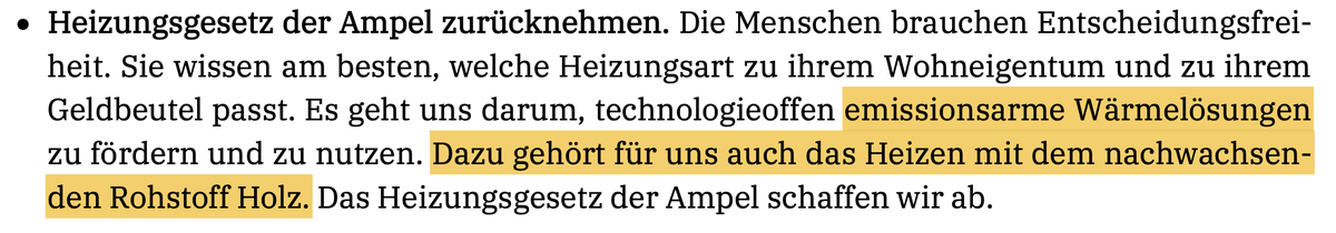 achimdittler's tweet photo. Für die @CDU gehört Heizen mit Holz zu "emissionsarmen Wärmelösungen" (s. Wahlprogramm). Scheinbar ist die Leopoldina-Stellungnahme "Saubere Luft" unbekannt. Heizen mit Holz ist die dreckigste aller Heizmethoden &amp; Hauptursache für schlechte Atemluftqualität  in Wohngebieten👇 https://t.co/EirH1aFmLP