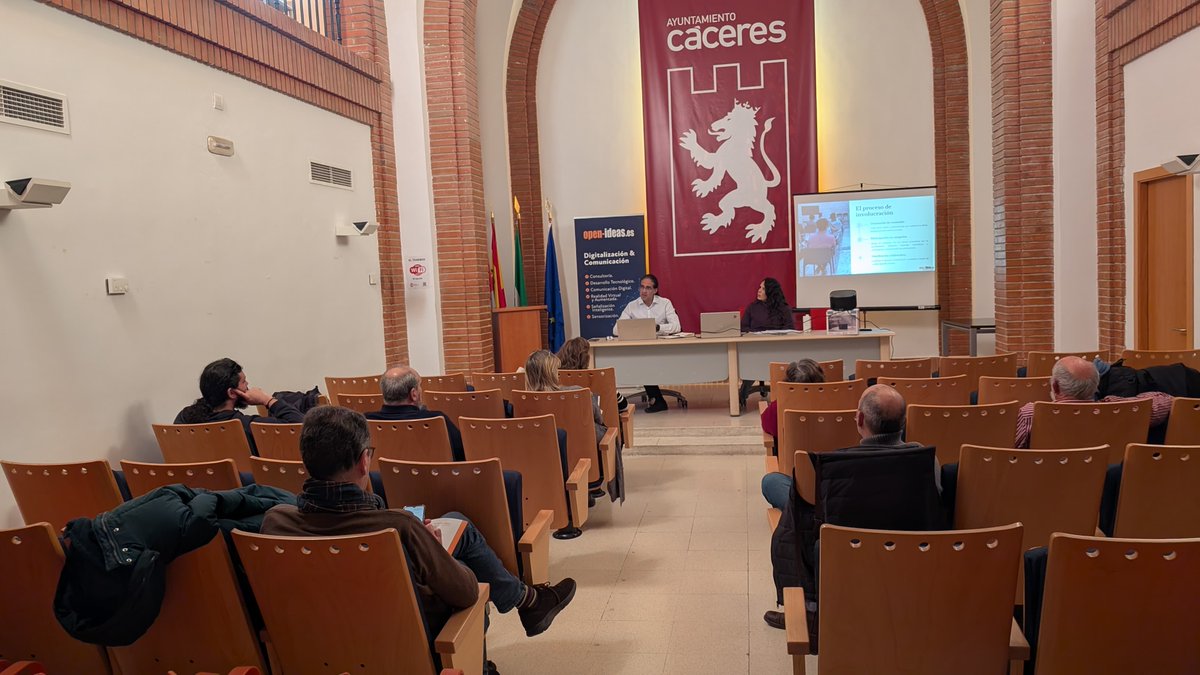 Segunda sesión de sensibilización turística de Cáceres con participación de sociedad civil y sector privado de la ciudad 🙌  Seguimos avanzando en el proyecto Transición Digital y Difusión del Patrimonio Histórico Artístico y Cultural de Caceres como Destino Inteligente eje 3