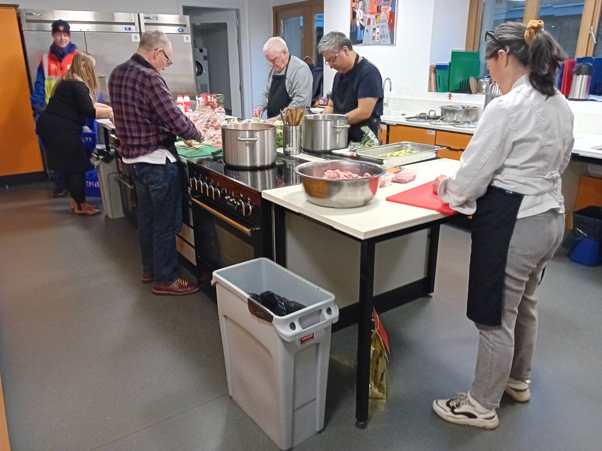Just arrived at Appleby Blue #Almshouse for today's #FutureLeaders event to be greeted by the outstanding #Intergenerational art project by children from the local primary school with residents &amp; the amazing aroma from Man with a Pan men's cooking project as they prepare lunch