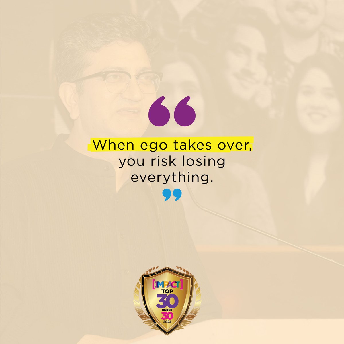IMPACT_onnet's tweet photo. At the IMPACT Top 30 Under 30 Awards, Prasoon Joshi inspired future leaders to embrace uncertainty, balance passion with patience, and navigate challenges with confidence.
#ImpactTop30 #FutureLeaders #Leadership #Inspiration #Creativity #Innovation #PrasoonJoshi #CareerAdvice https://t.co/qiyfB40p9O